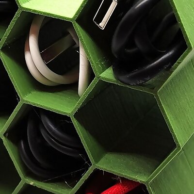 Honeycomb Cable Organizer