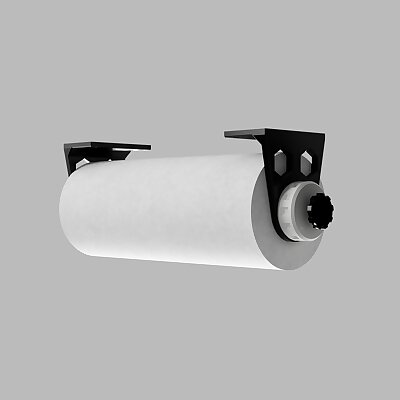 QuickSwap Paper Towel Holder wall mounted