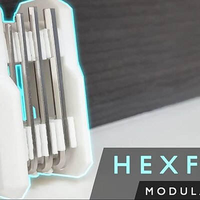 Hexfold  Foldup Hex Key Holder