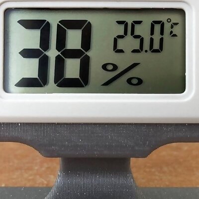 Stand for hygrometer thermometer