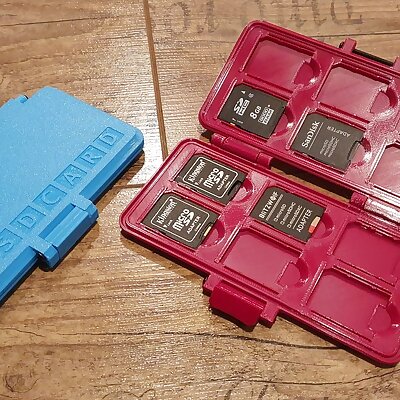 Rugged SD Card case for the road