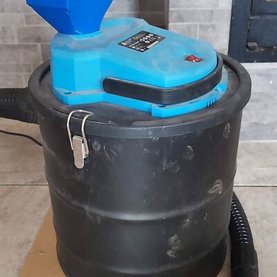 Ash vacuum cleaner filter adapter