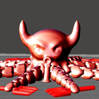 Devil Articulated Octopus
