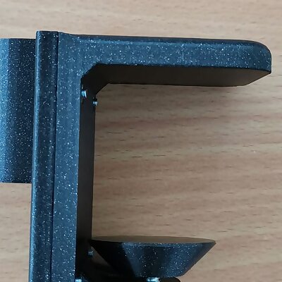 Mic stand table clamp