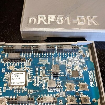 Nordic Semiconductor nRF51DK case