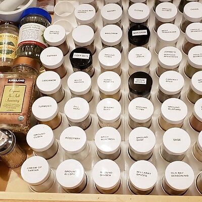 Spice Jar Spacer  Organizer