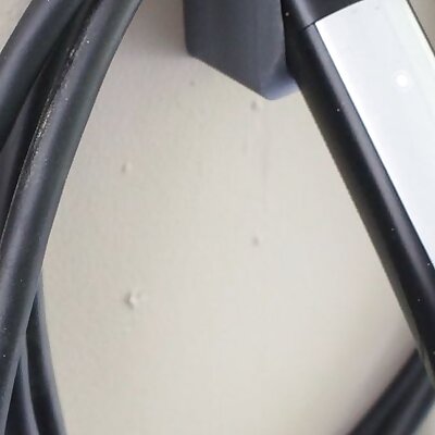 Tesla Wall Charger Plug Holder with Cable Hook
