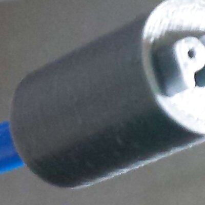 Parametric PTFE end cap for 4 mm tube