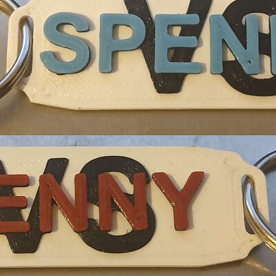 Kenny VS Spenny Keychain