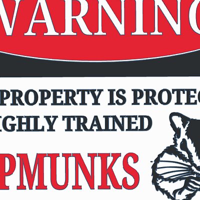 Warning  Chipmunks