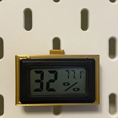 Humidity Sensor Bracket for IKEA SKÅDIS Pegboard
