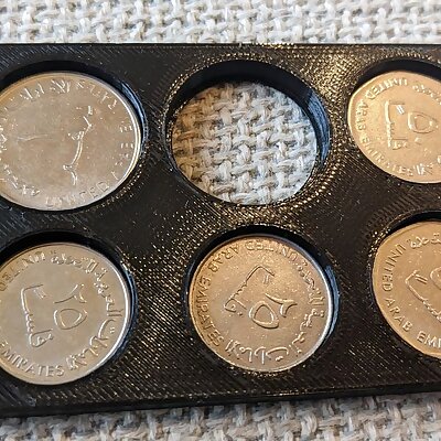 coin holder for credit card optimized wallets UAE Dirham version