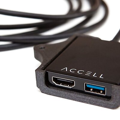 Accell USBC VR Adapter UnderDesk Mount