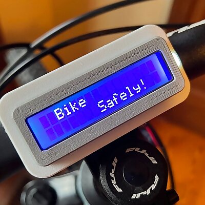 Digital Bike Speedometer Arduino
