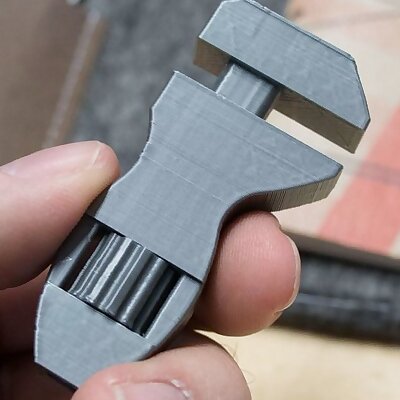 Mini Adjustable Wrench using M5 screw