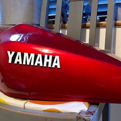 Yamaha Logo Motorcycle Tank Badge