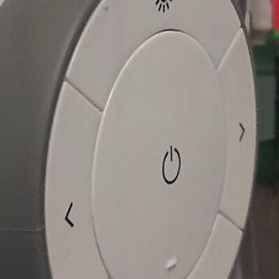 IKEA remote holder for Skadis pegboard