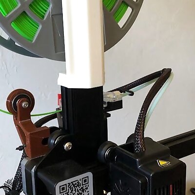 Ender 2 Pro Vertical Filament Spool Holder