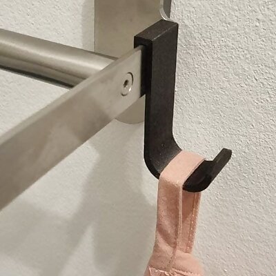 IKEA BROGRUND side hook  No supports required
