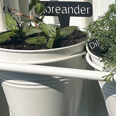 Customizable easy plant signs