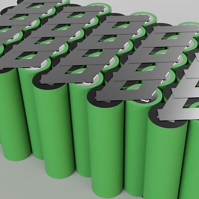 18650 10S5P BATTERY PACK VISUALIZATION