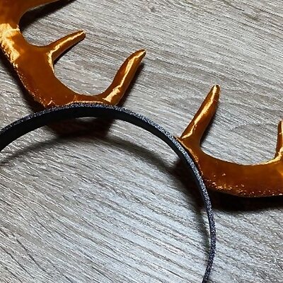 Antlers Headband Improved
