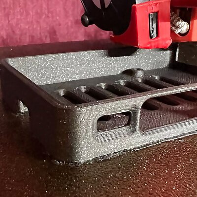 Raspberry Pi 4 Case with bigger HDMI Slot Camera cable opening and additional raiser