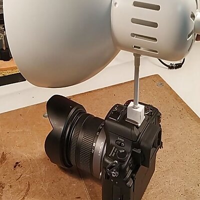 Threaded camera mount