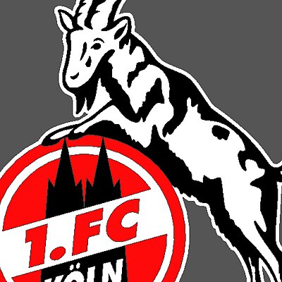1 FC Köln Schlüsselanhänger Logo