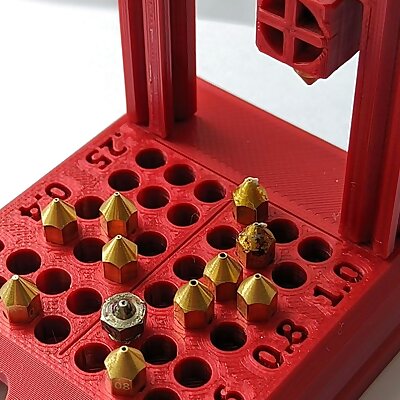 3D Printer Nozzle Holder  Easy To Print