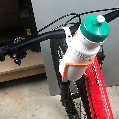 Water Bottle Mount for Bike Handle Bars