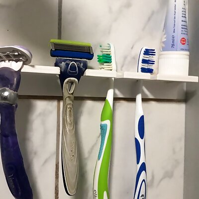 Zahnbürsten Rasierer Halter Dusche  Toothbrushes Shaver Holder Shower