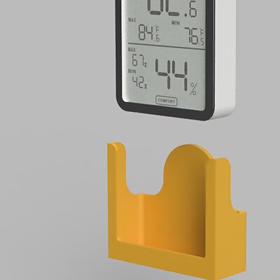 Govee thermometer basket for server rack