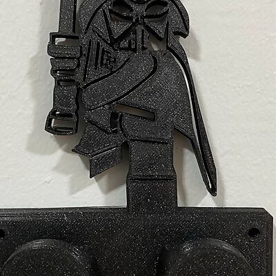 Darth Vader wall hangers lego version