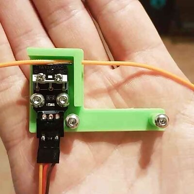 Filament runout sensor mount for Eryone Thinker SE