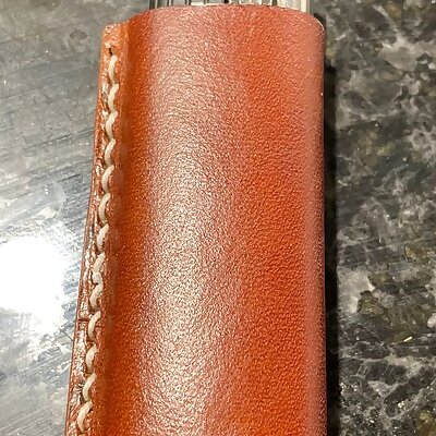 Bic lighter leather case pattern
