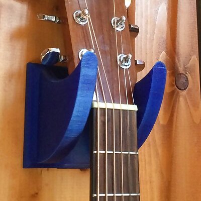 wall mounted guitar hanger