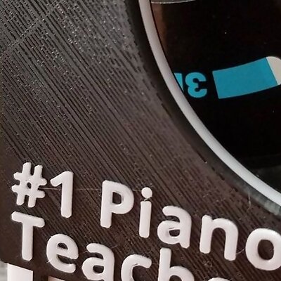 1 Piano Teacher Ornament