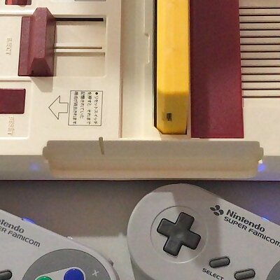 Famicom Detachable Controller Port NESSNES Mod