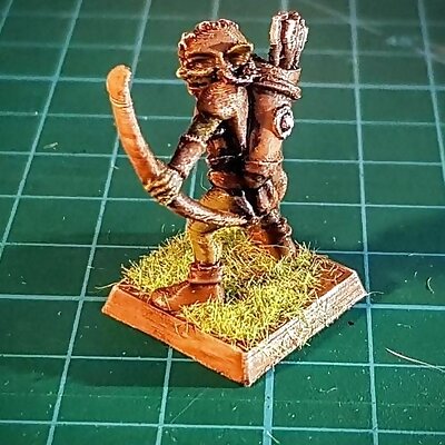 Goblin archer 28mm No supports
