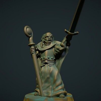 Battle Priest 28mm No supports