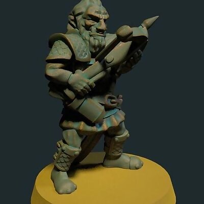 Hobgoblin with crossbow 28 mm No supports needed