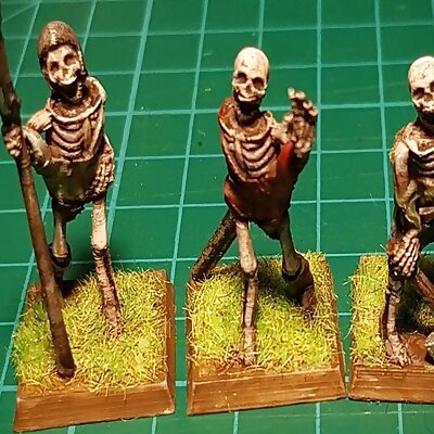 Skeletons! 28mm No supports needed