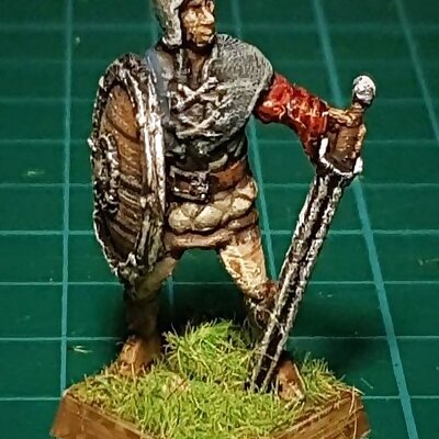 Bandit with sword 28mm no supports needed
