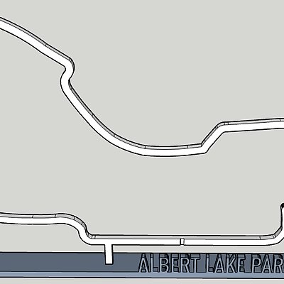 Albert Park Lake Circuit Melbourne Australia Formula 1 Race Track 2022