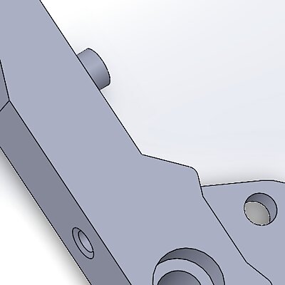 Ender 3 Extruder Tensioner Idler Bearing Lever Arm