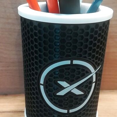 SpaceX Pencil Holder