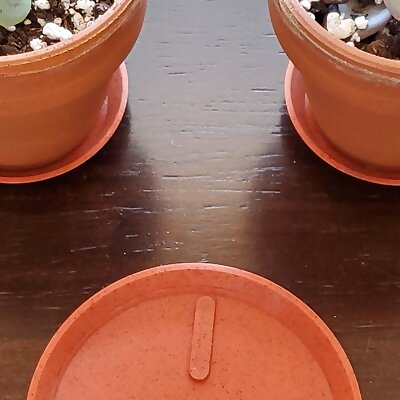 Planter Pot SaucerCoasterTray  Easily Scalable and WaterProof
