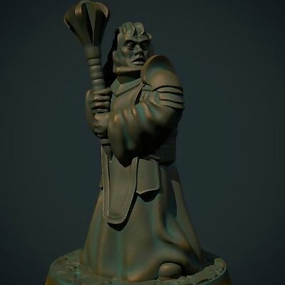 Cleric 28mm supportless FDM friendly