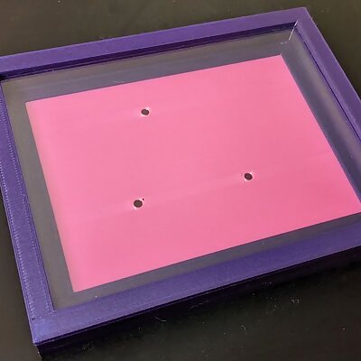 shadow box display case picture frame 45 x 6